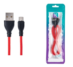 Cable Micro USB a USB Karsen Acordonado 1A